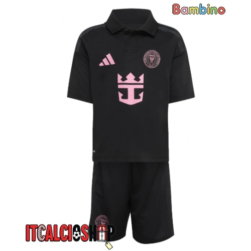 Inter Miami Lionel Messi #10 Seconda Maglia Bambino 2026-27 Manica Corta (+ Pantaloni corti)